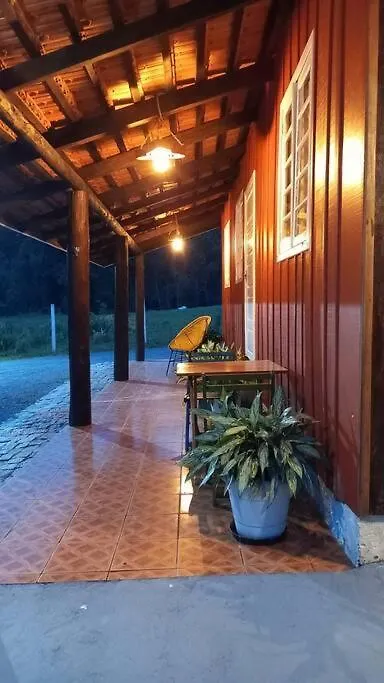 別荘 Timbó Refugio Do Valeヴィラ ブラジル