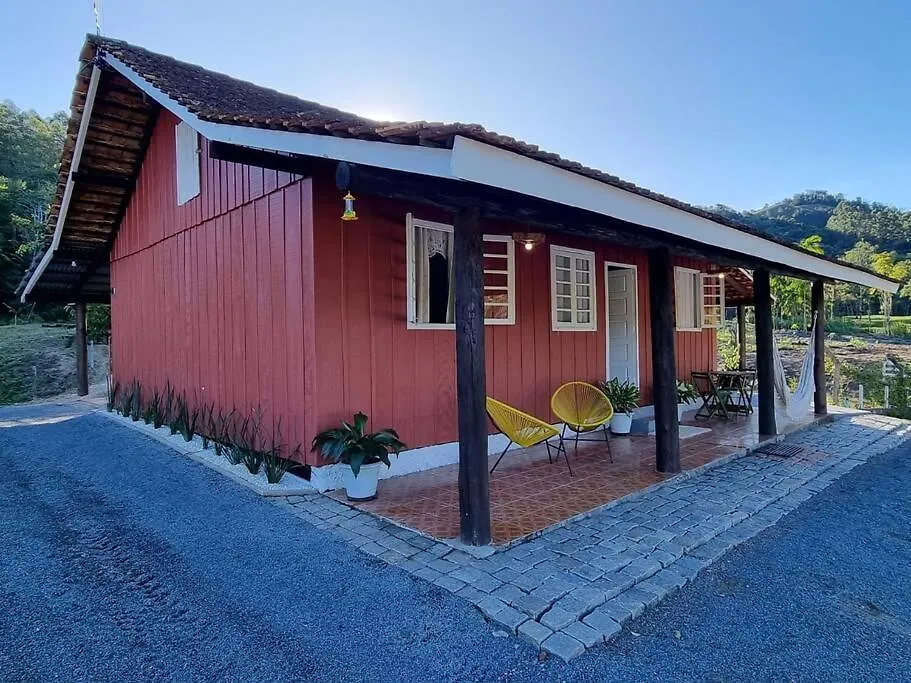 別荘 Timbó Refugio Do Valeヴィラ